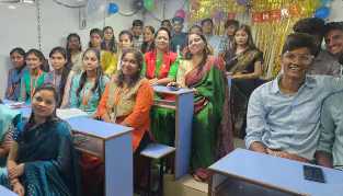 Interactive classroom session – Indian Institute