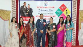 Faculty and students group photo – Indian Institute