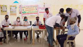 Free health check-up camp – Indian Institute